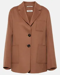 Max Mara Giacca Angela in lana Marrone