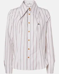 Vivienne Westwood Camicia W Violin in cotone Beige