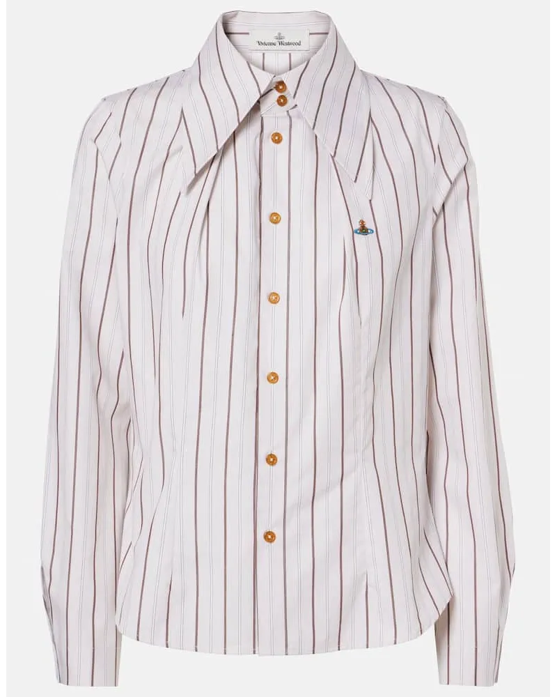 Vivienne Westwood Camicia W Violin in cotone Beige