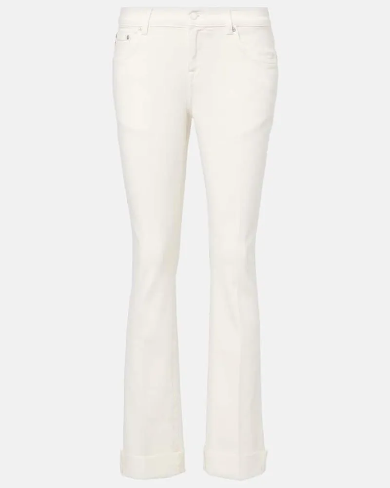 Adriano Goldschmied Jeans capri Cologne Bianco