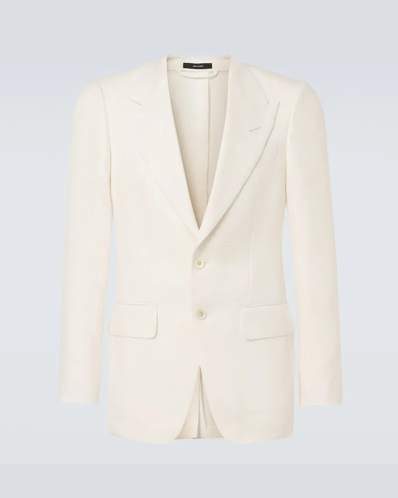 Tom Ford Blazer Shelton Bianco