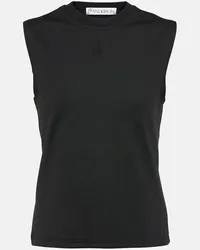 J.W.Anderson Tank top in jersey Nero