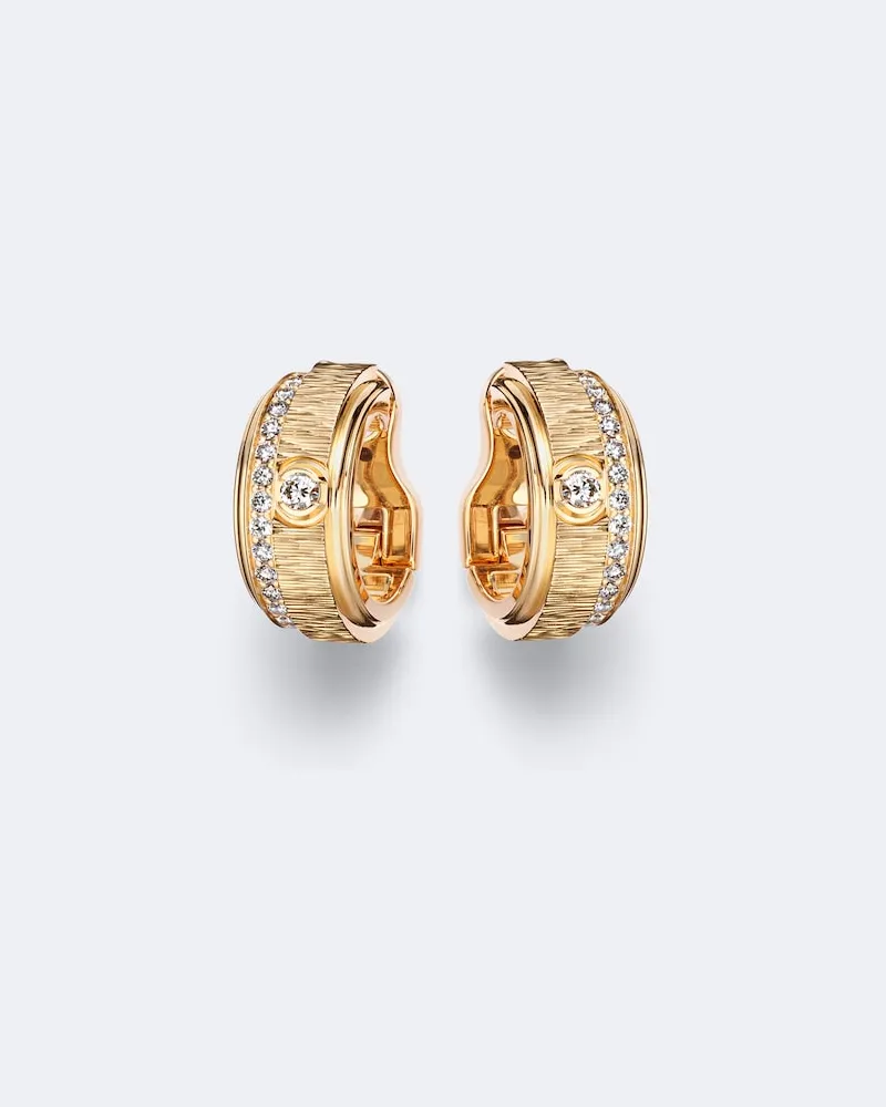Piaget Orecchini Possession Décor Palace in oro rosa 18kt con diamanti Oro