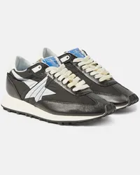 Golden Goose Sneakers Marathon in pelle Nero