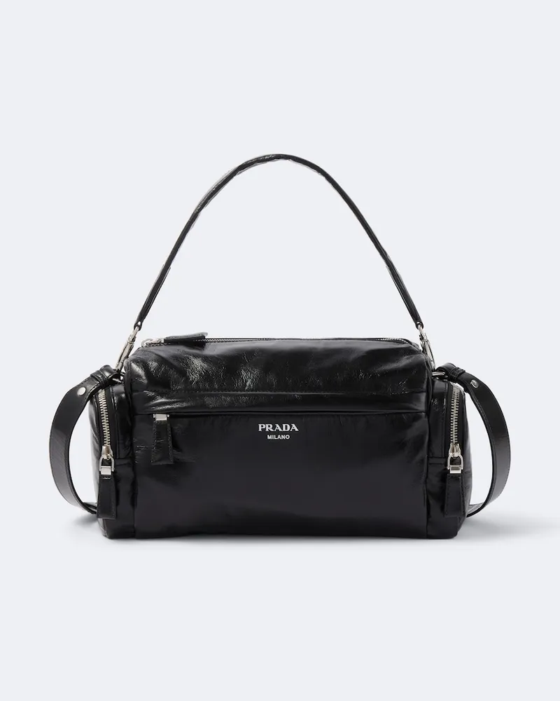 Prada Borsa a spalla in pelle Nero