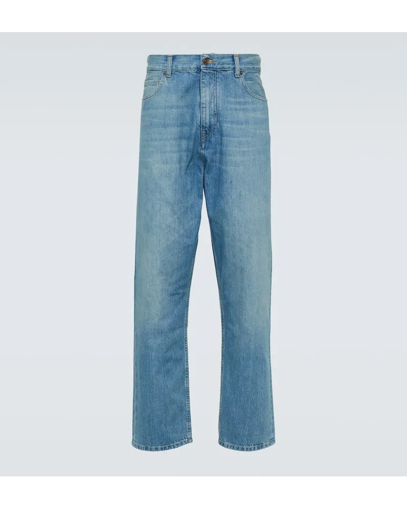 Alanui Jeans regular Kerala a vita media Blu