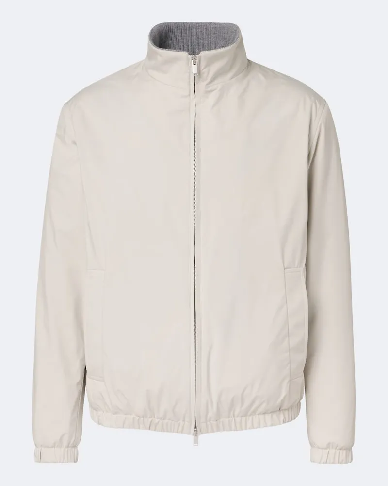 LARDINI Giacca in tessuto tecnico Beige