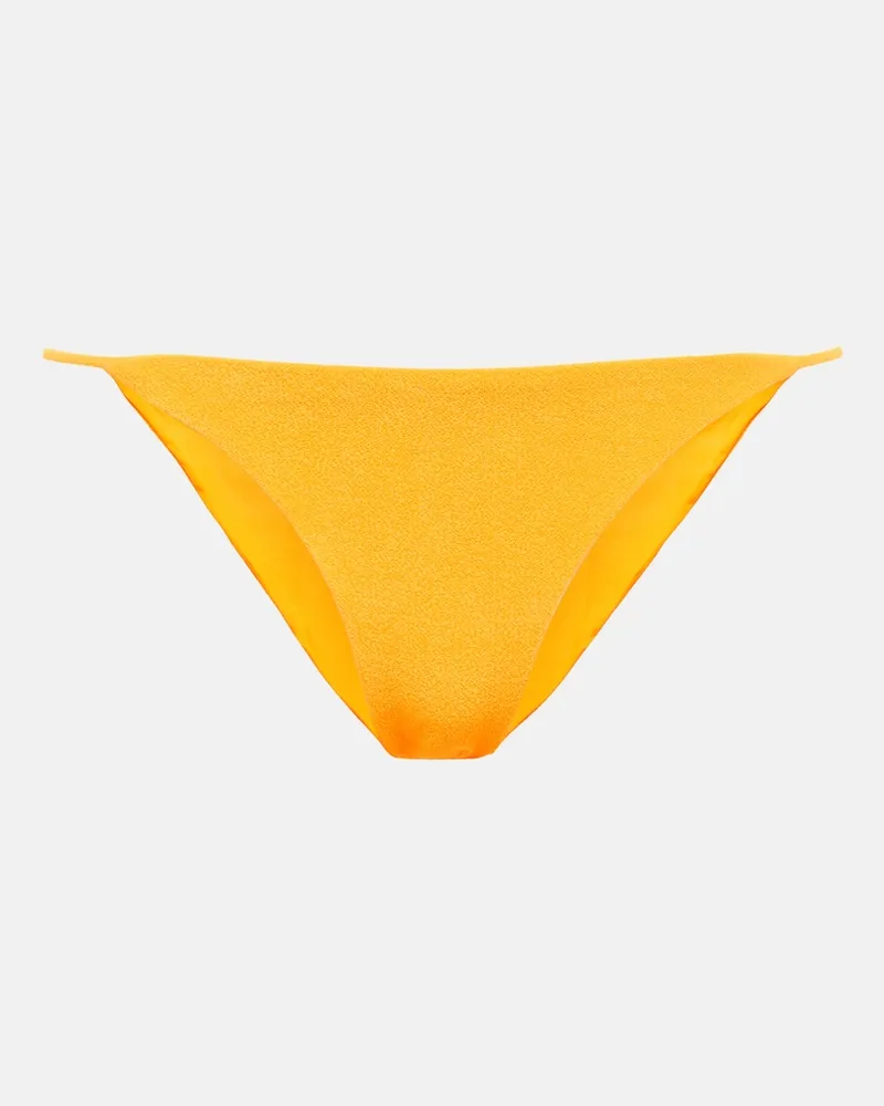 JADE SWIM Slip bikini Bare Minimum in spugna Giallo