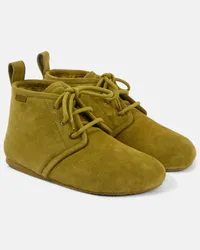 Loewe Stivaletti Lago in suede Verde