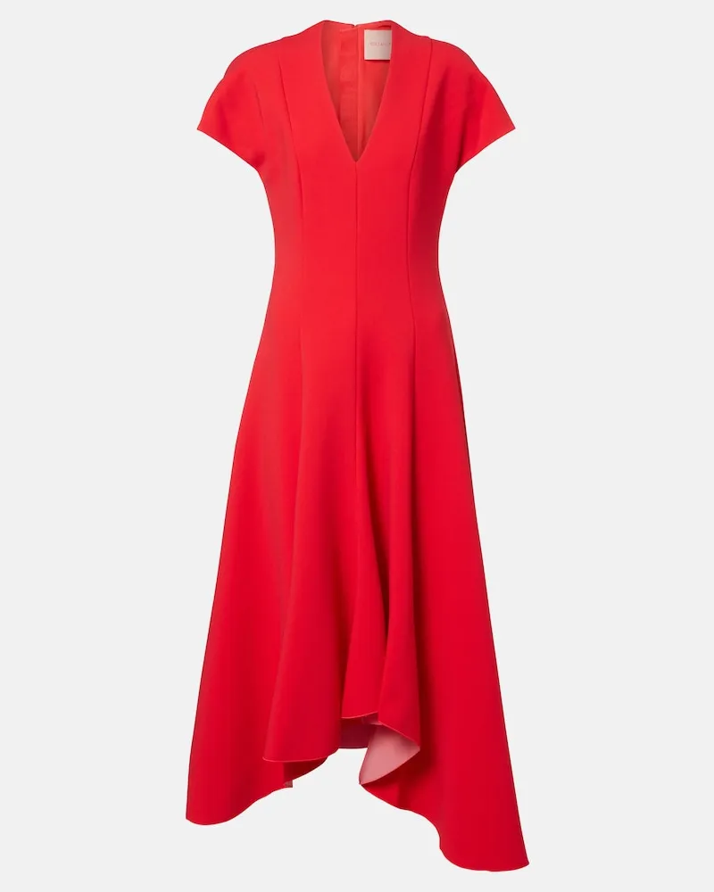 Roksanda Ilincic Abito midi Tatum Rosso