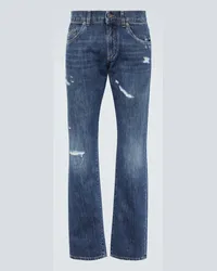 Dolce & Gabbana Jeans regular distressed Blu