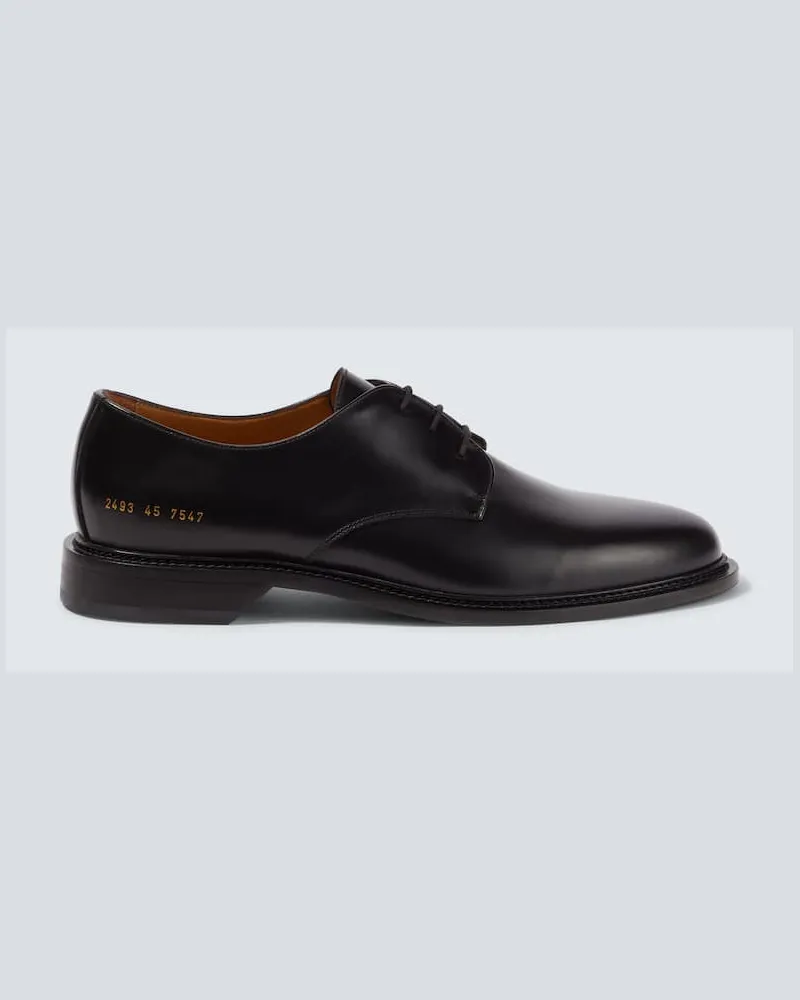 Common Projects Stringate in pelle Nero