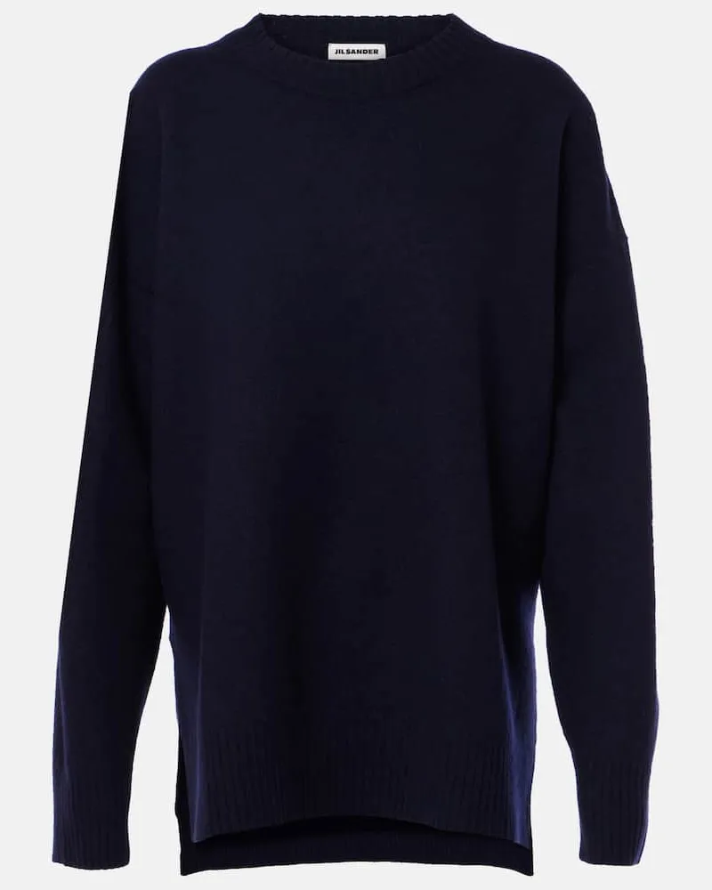 Jil Sander Pullover in lana Blu