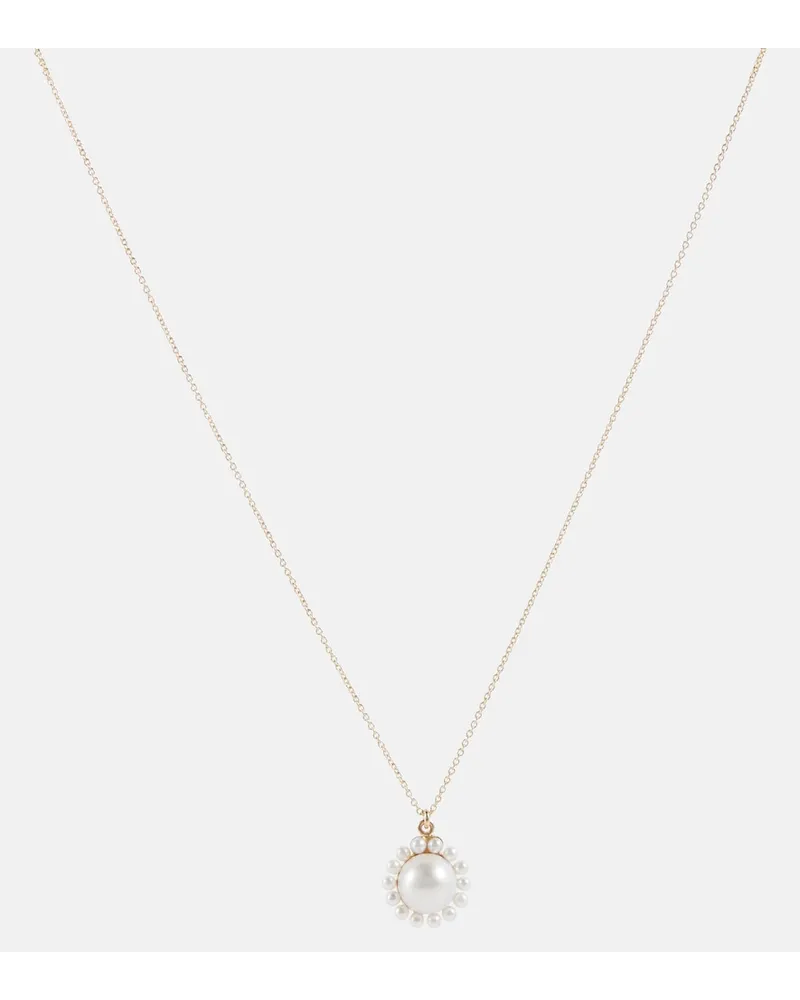 Sophie Bille Brahe Collana Jeanne Simple in oro 14kt con perle d’acqua dolce Oro