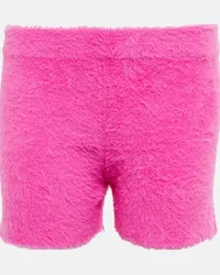 Jacquemus Shorts Arancia in maglia Rosa