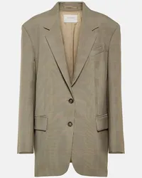 SPORTMAX Blazer gessato Brandy Multicolore