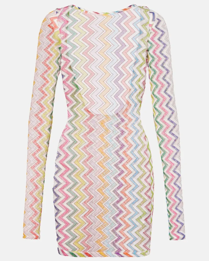 Missoni Copricostume a zig-zag con lamÃ Multicolore