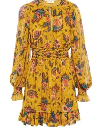 Ulla Johnson Miniabito Adara in chiffon di seta Multicolore