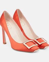 Roger Vivier Pumps in raso Arancione