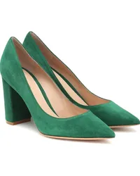 Gianvito Rossi Pumps Piper 85 in suede Verde