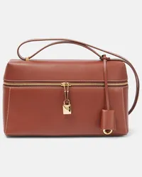 Loro Piana Borsa a spalla Extra Medium in pelle Rosso