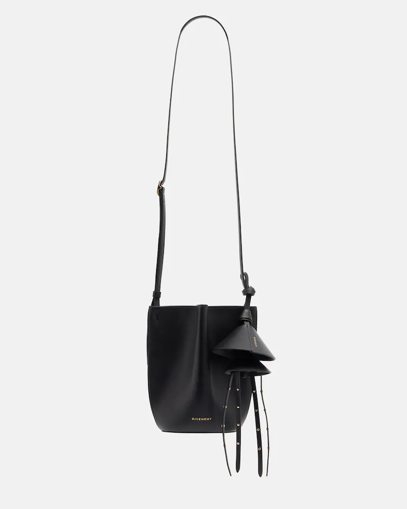 Givenchy Secchiello Snap Mini in pelle Nero