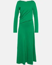 Dorothee Schumacher Abito lungo arricciato Verde