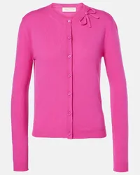 Valentino Garavani Cardigan in lana Rosa