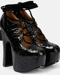 Vivienne Westwood Pumps con plateau in pelle Nero