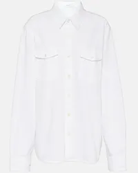 WARDROBE.NYC Camicia di jeans Bianco