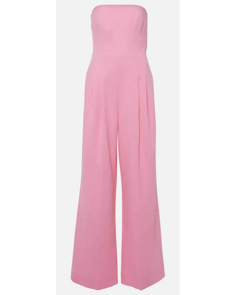 EMILIA WICKSTEAD Jumpsuit Marcie in crêpe Rosa