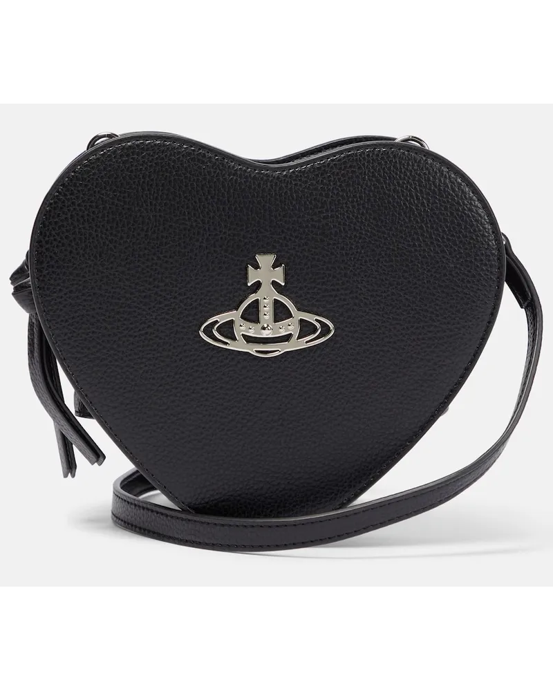 Vivienne Westwood Borsa a tracolla Louise Small in pelle Nero