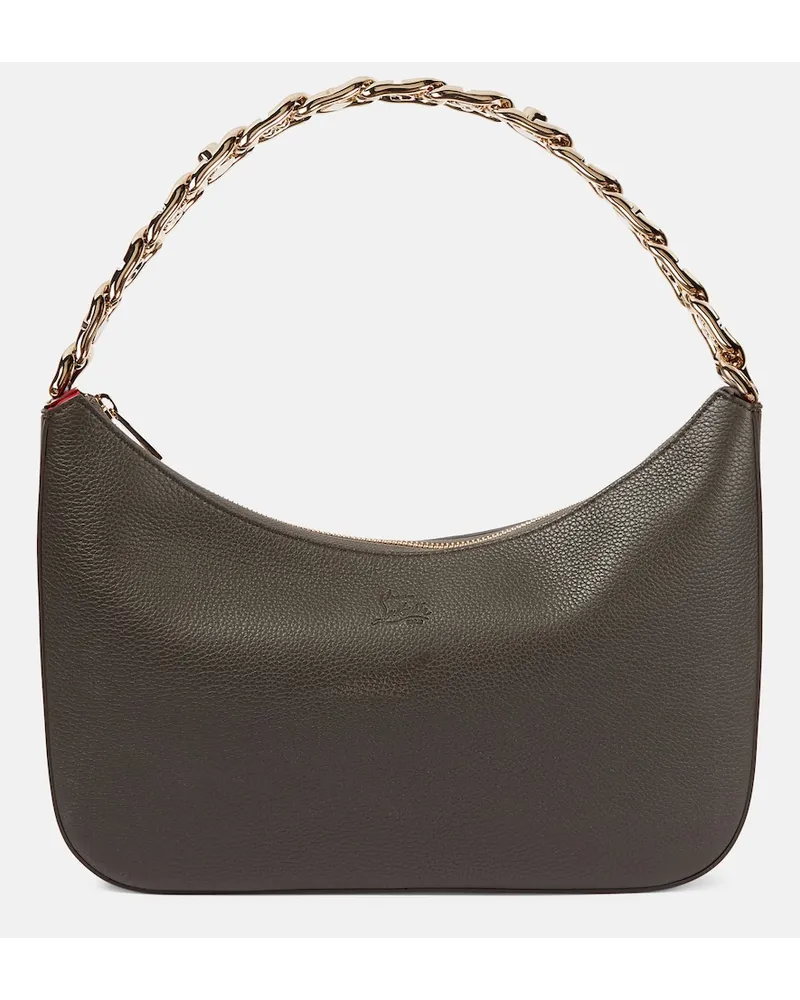 Christian Louboutin Borsa a spalla Loubila Chain Large Marrone