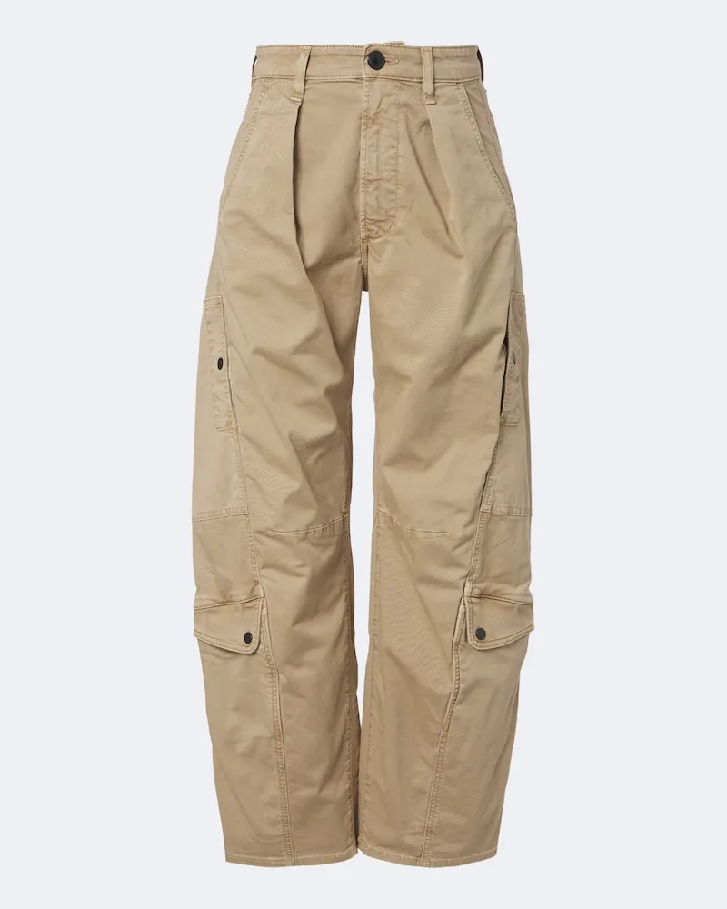 Citizens of humanity Pantaloni cargo Flight in misto cotone Beige