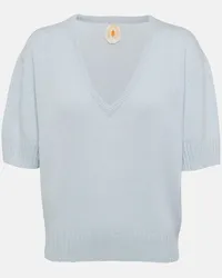 Jardin des Orangers Top in cashmere Blu