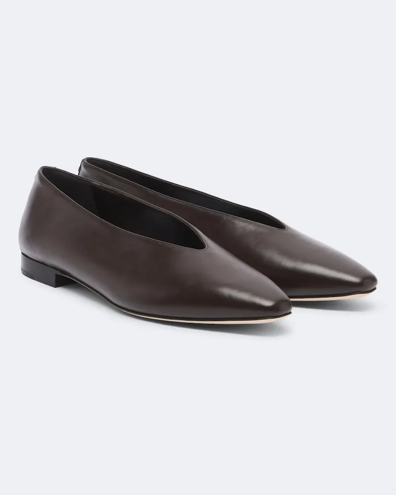 Jimmy Choo Ballerine Margot in pelle Marrone