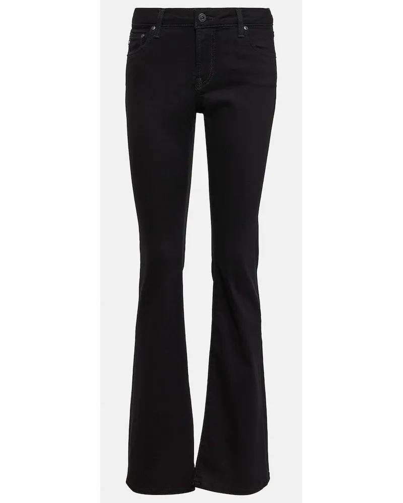Adriano Goldschmied Jeans flared a vita bassa Nero