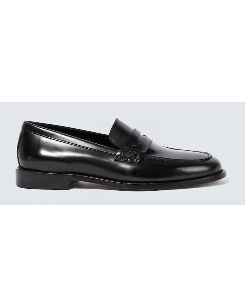 Manolo Blahnik Mocassini Perry in pelle Nero