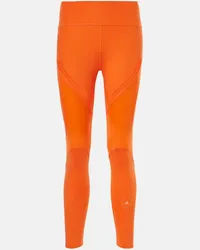 adidas Leggings con logo Arancione