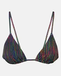 Eres Top bikini Rayon con stampa Multicolore