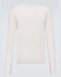 LARDINI Pullover in cashmere, seta e lana Bianco