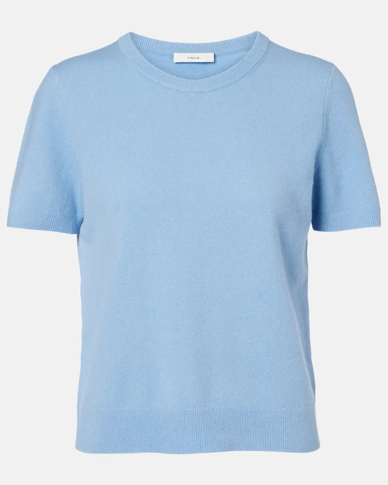 Vince Pullover in misto lana e cashmere Blu