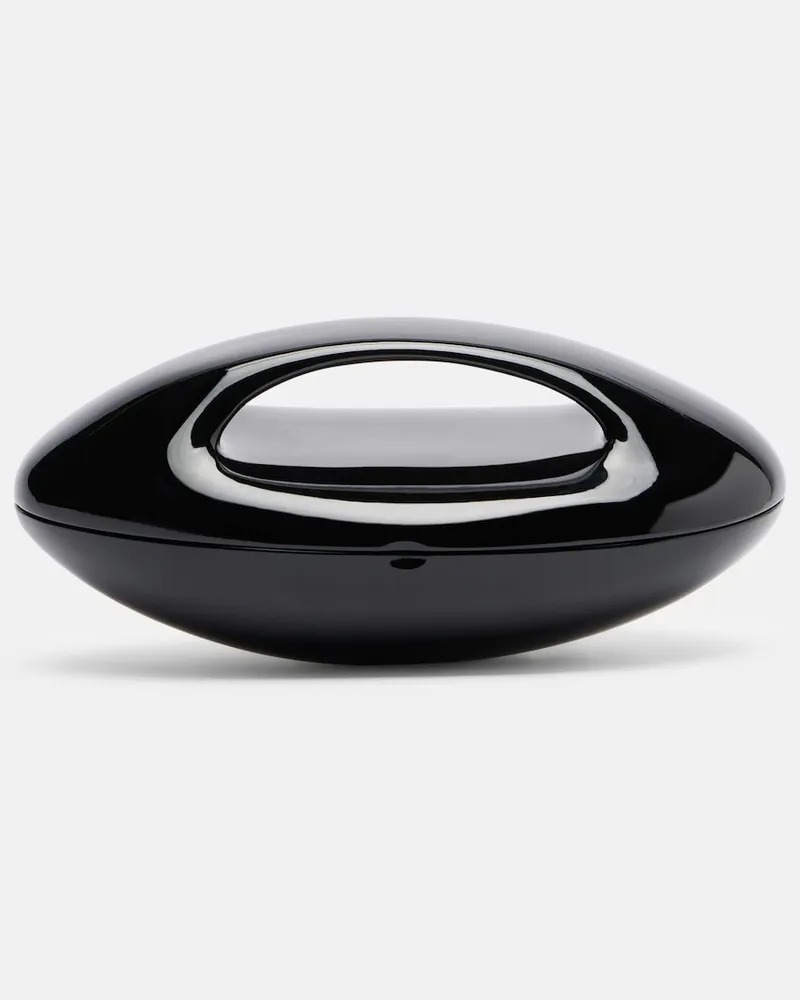 Alaïa AlaÃ¯a Clutch Sculptural Minaudiere Small Nero
