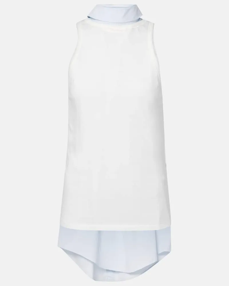 Maison Margiela Top in cotone Bianco