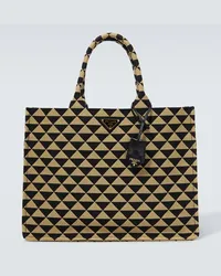 Prada Borsa Symbole con pelle Nero