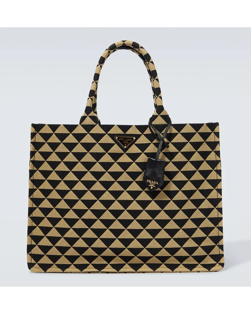 Prada Borsa Symbole con pelle Nero