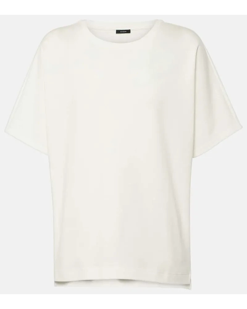 Joseph T-shirt in jersey di cotone Bianco