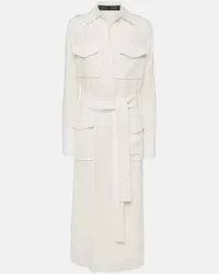 Proenza Schouler Abito midi Vanessa in crêpe Bianco