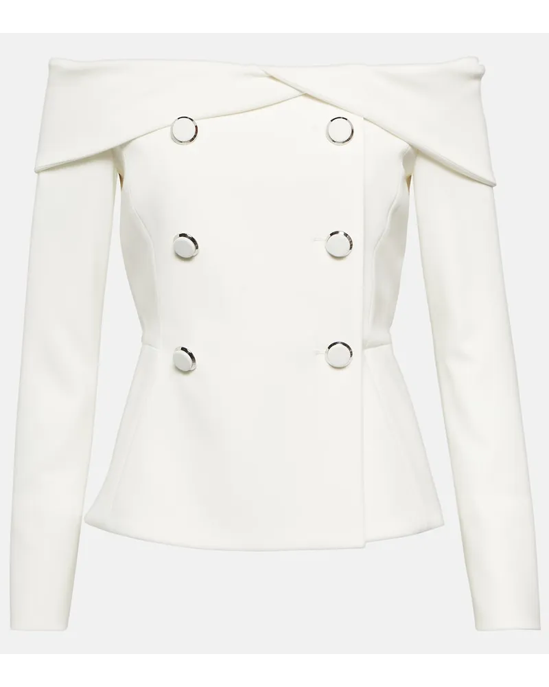 Max Mara Bridal - Blazer in cady Bianco
