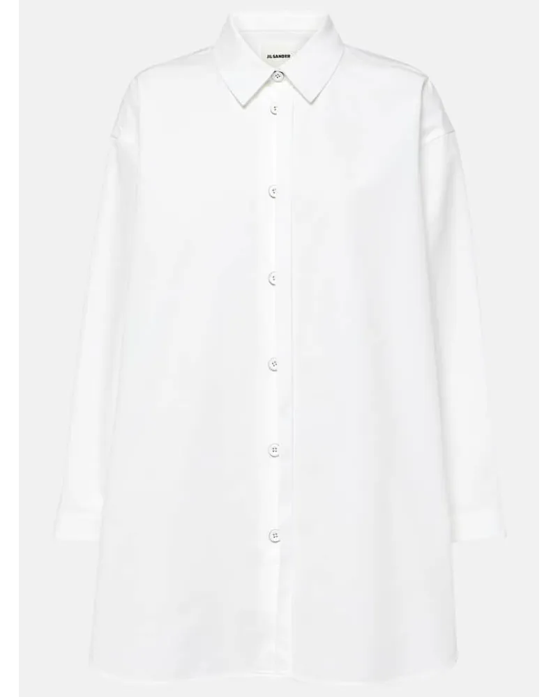 Jil Sander Camicia in popeline di cotone Rosa